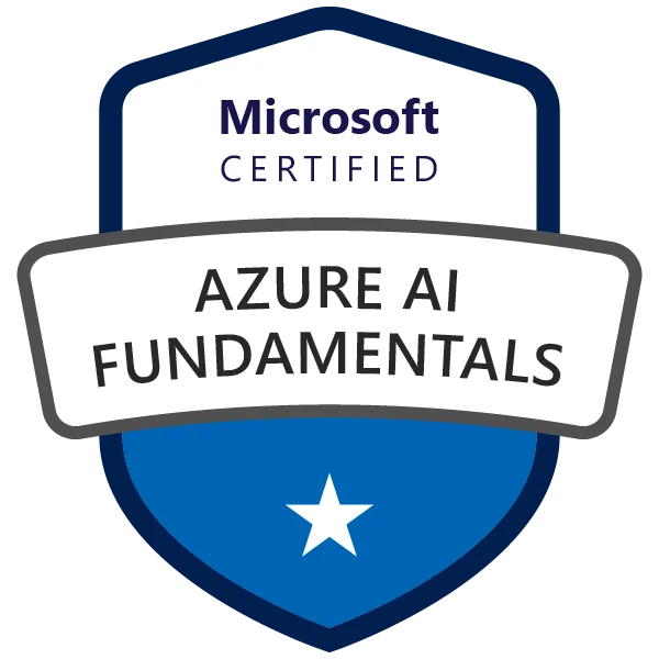 Is AI-900 Azure AI Fundamentals Worth It in 2026? certification badge