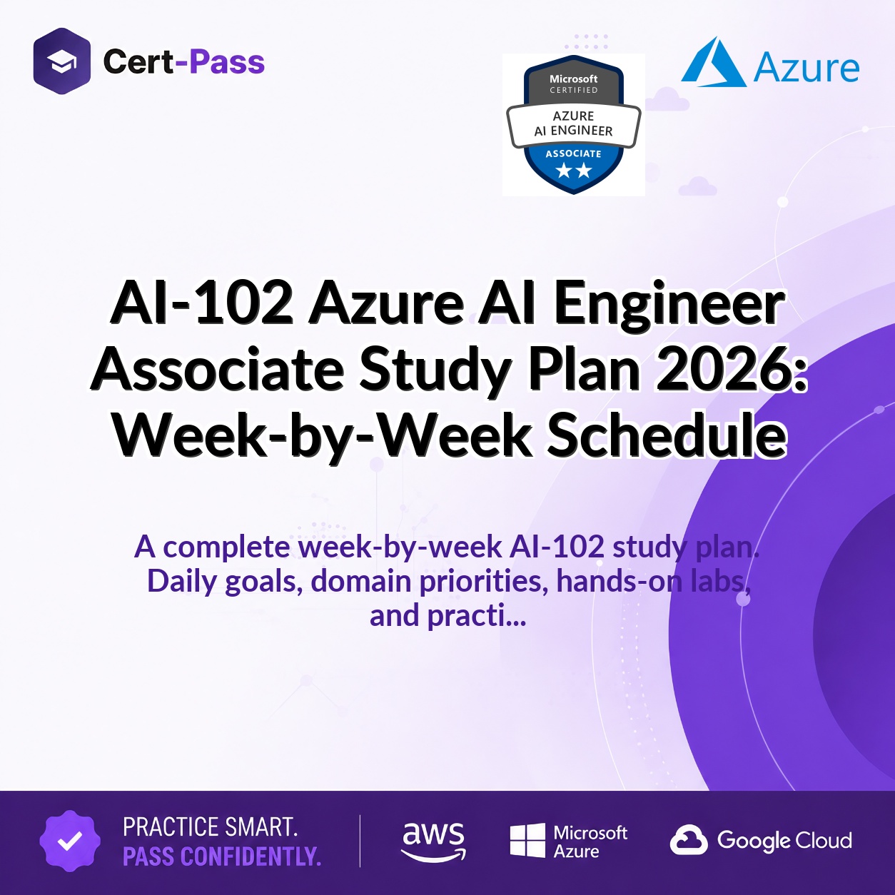 AI-102 Azure AI Engineer Associate Study Plan 2026: Week-by-Week Schedule