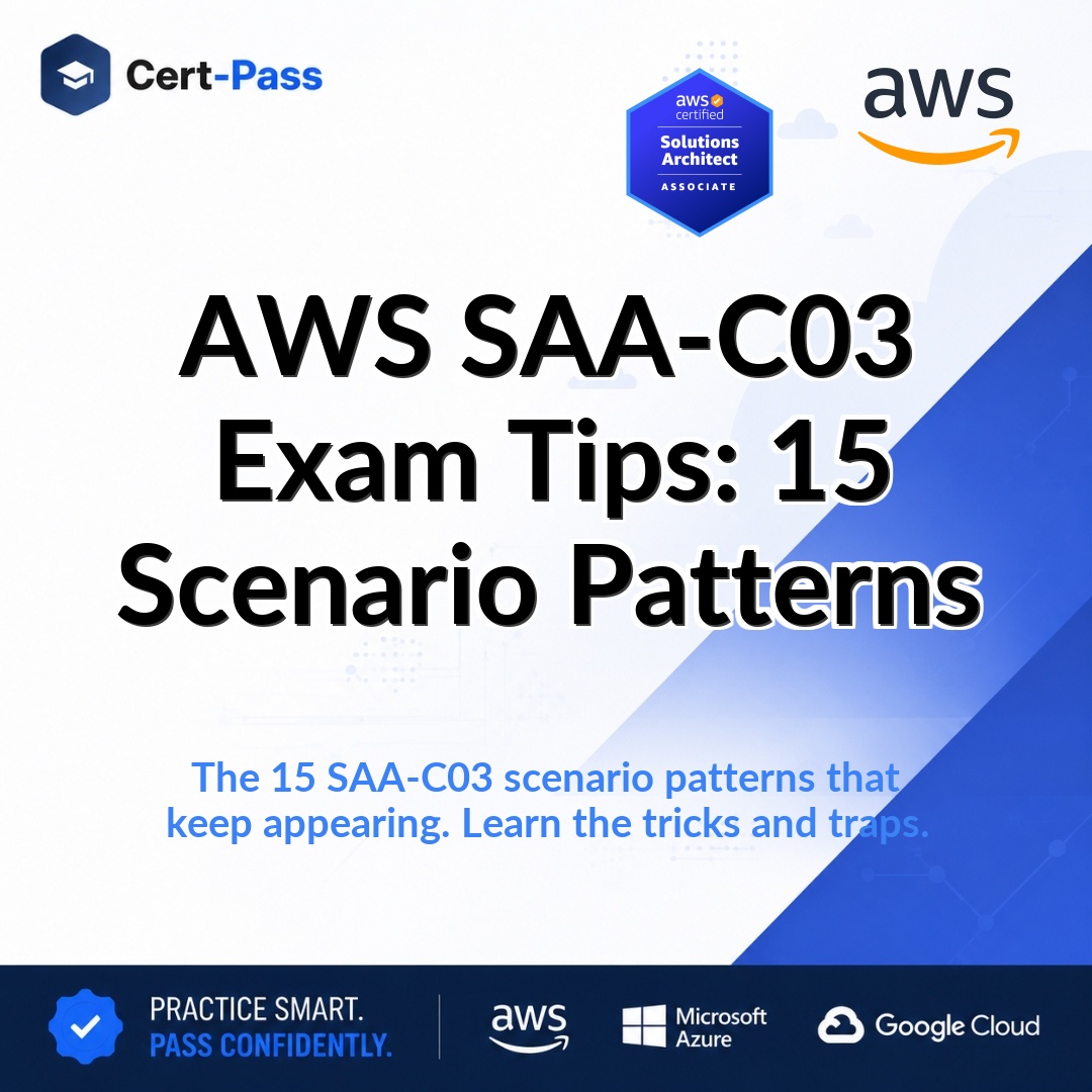AWS SAA-C03 Exam Tips: 15 Scenario Patterns