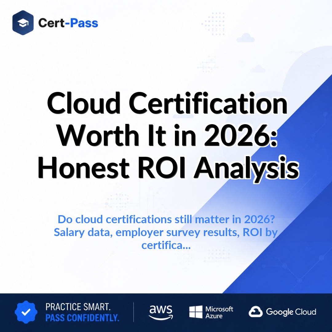 Cloud Certification Worth It in 2026: Honest ROI Analysis