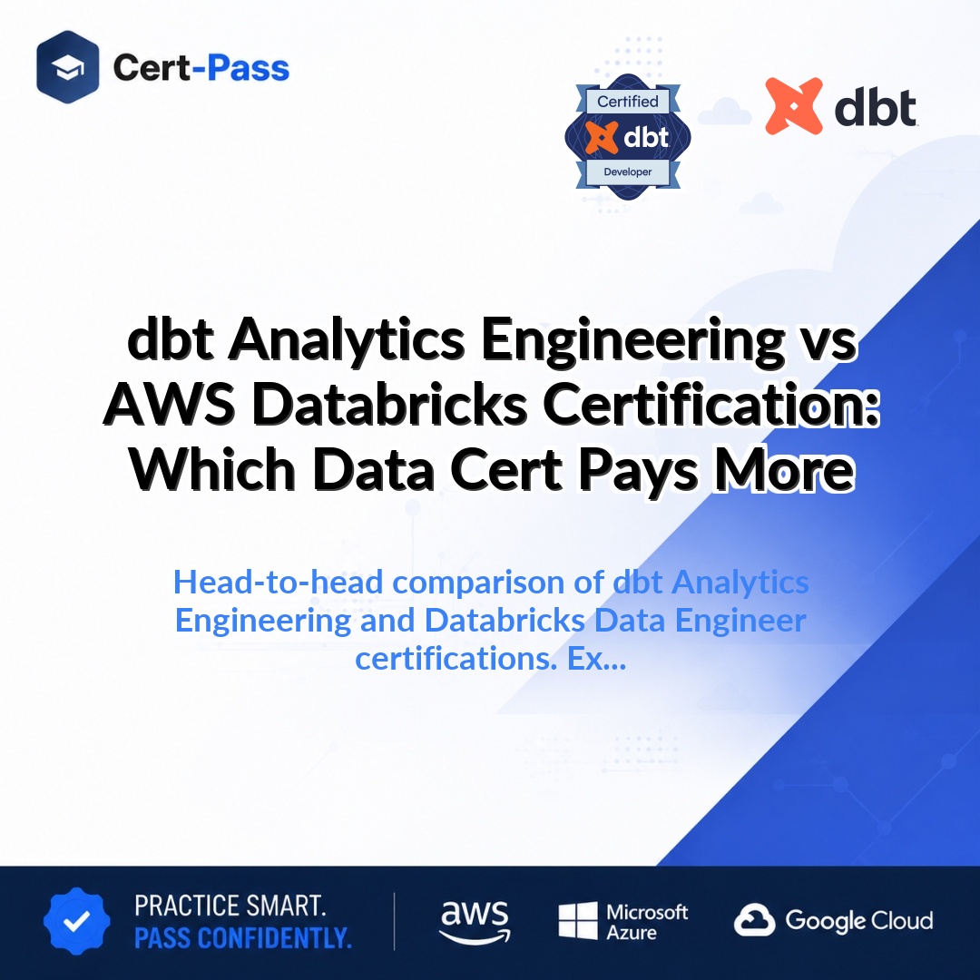dbt Analytics Engineering vs Databricks Data Engineer Certification