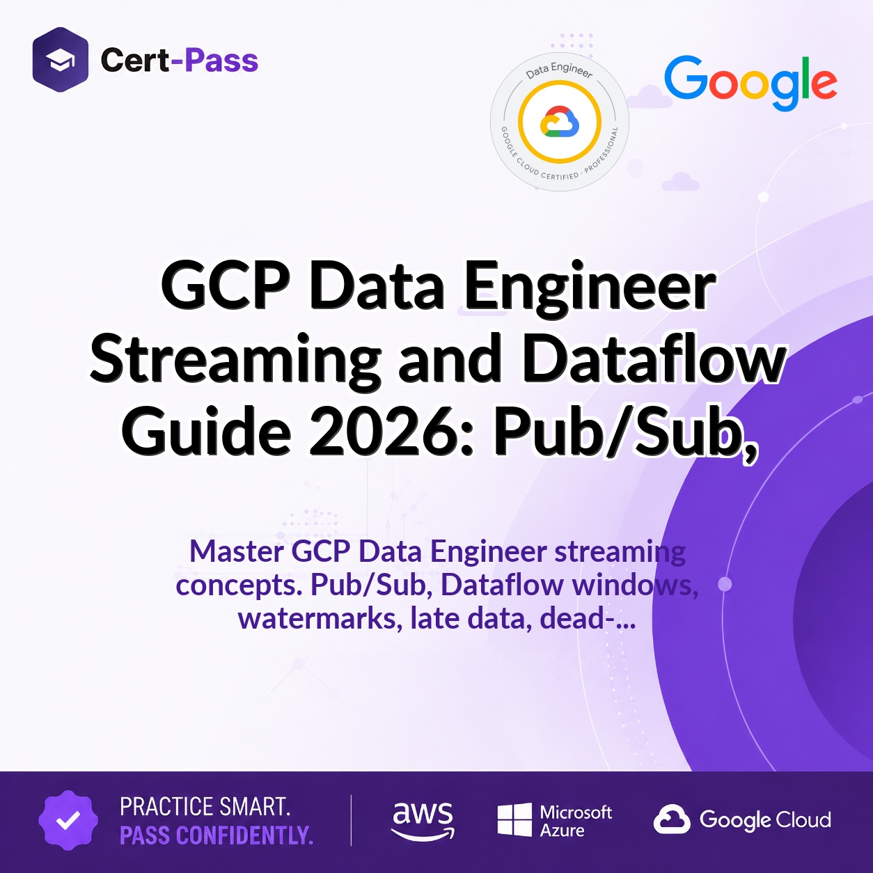 GCP Data Engineer Streaming and Dataflow Guide 2026: Pub/Sub,