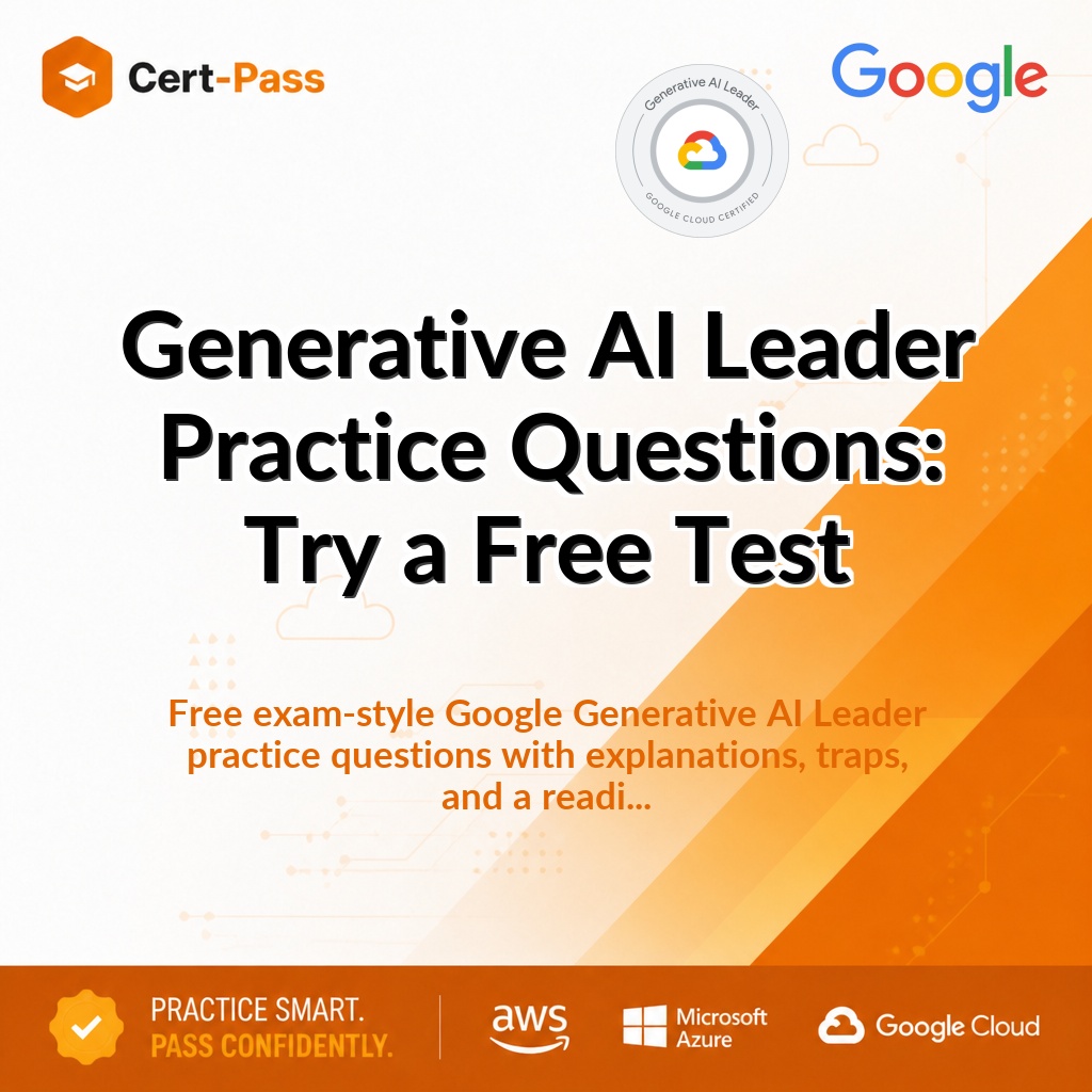 Generative AI Leader Practice Questions: Try a Free Test