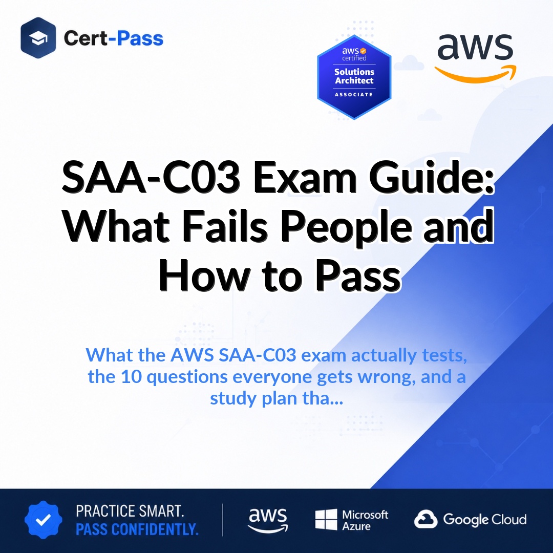 SAA-C03 Exam Guide: What Fails People and How to Pass