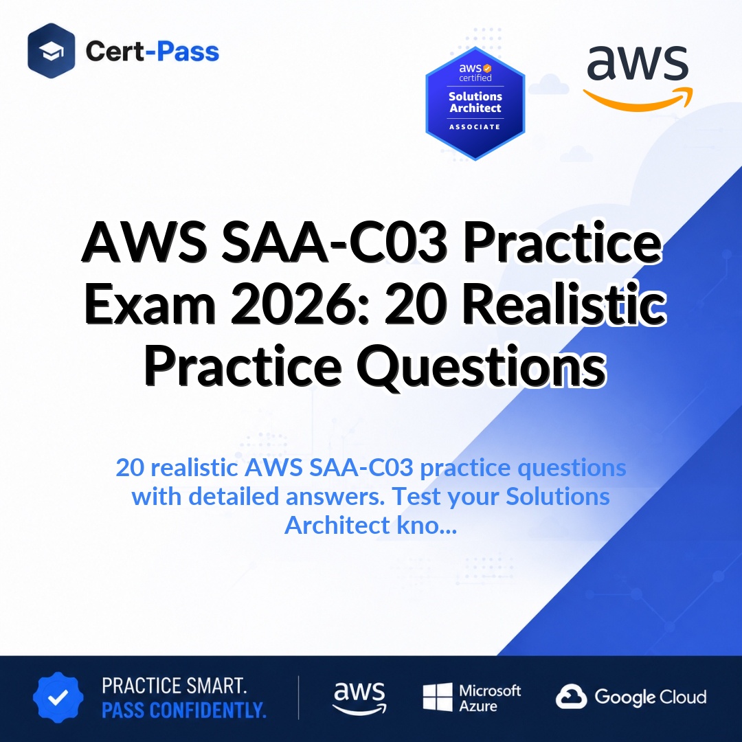 AWS SAA-C03 Practice Exam 2026: 20 Realistic Practice Questions